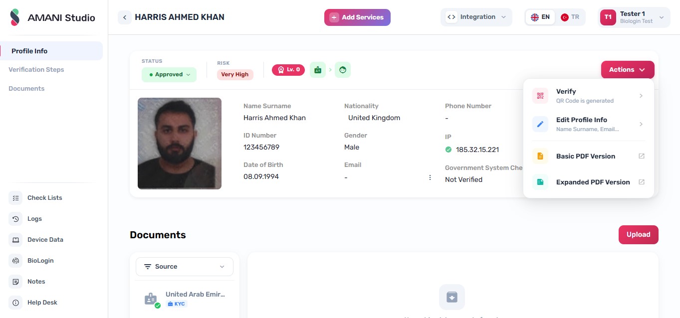 Click Generate QR