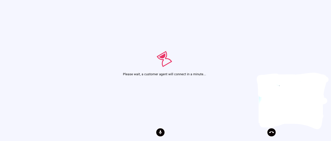 Live call screen