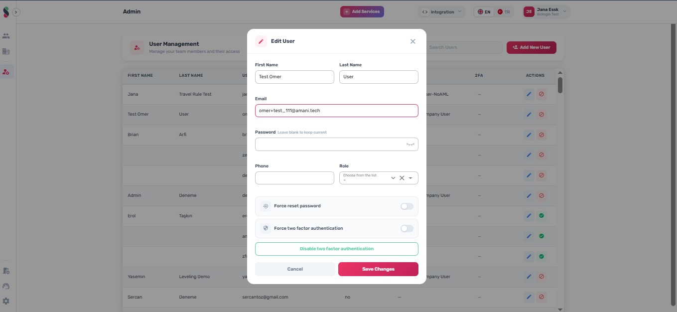 Click Save Changes