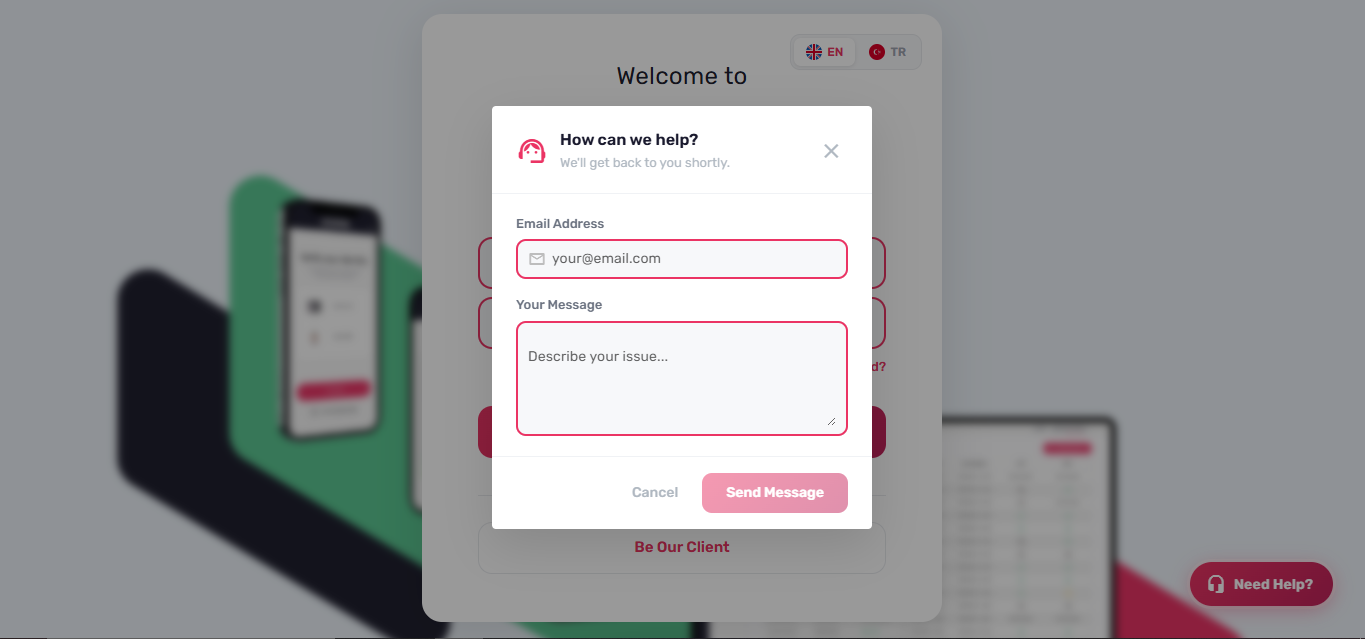 Help widget